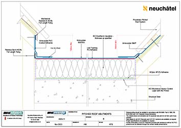ASG-11 Pitched Roof Abutments