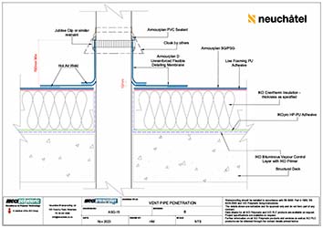 ASG-15 Vent Pipe Penetration
