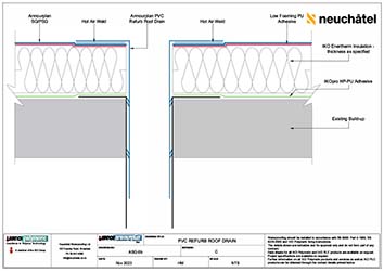 ASG-6b PVC Refurb Roof Drain