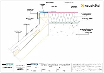 ASG-7 Drip Edge Detail Mansard Detail Abutment
