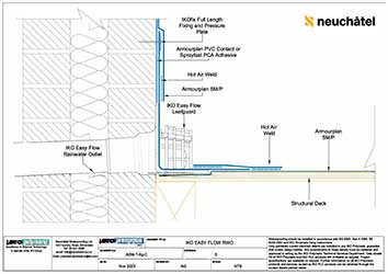 ASM-T-6g-C Cold Roofing IKO Easy Flow