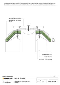 NEU_RNB2 2018 1 Neuchâtel Roof Control Joint with Flashing