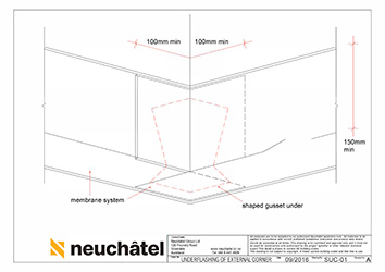 SUC-01 09-2016 A Underflashing of External Corner