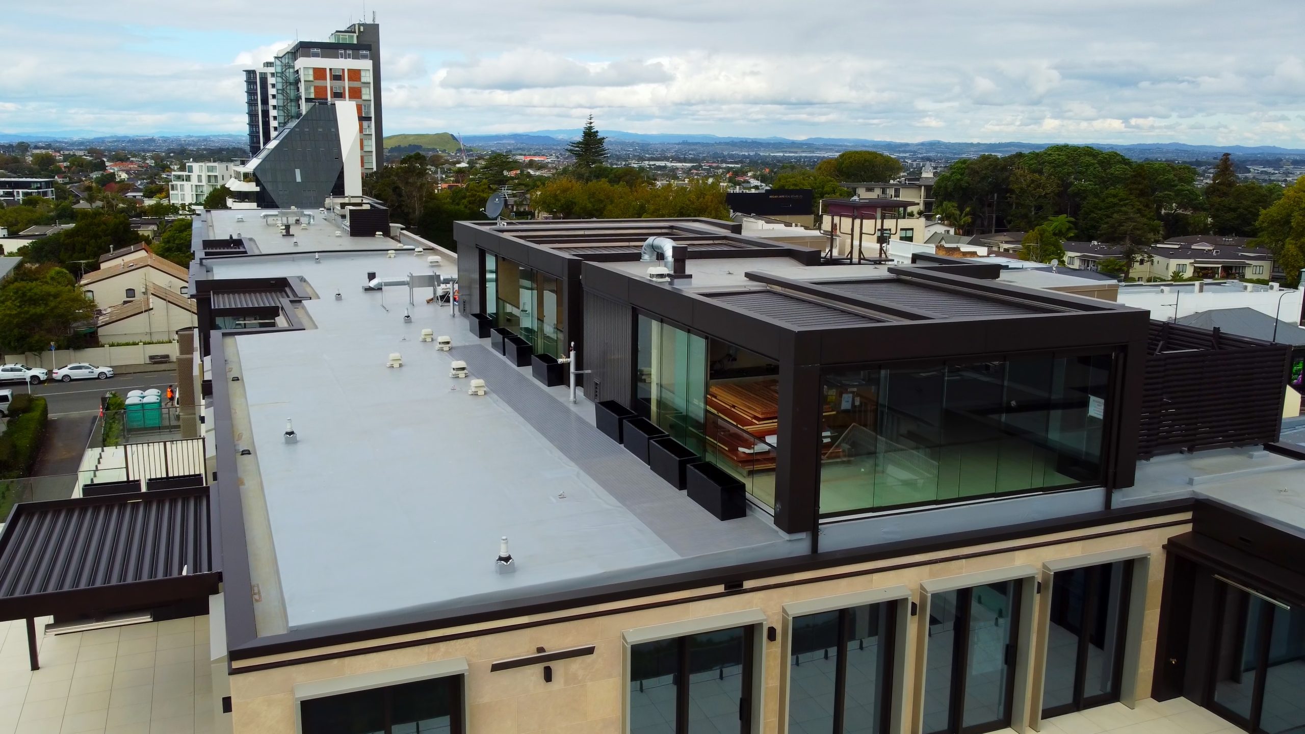 Victoria Lane Single Ply Roof