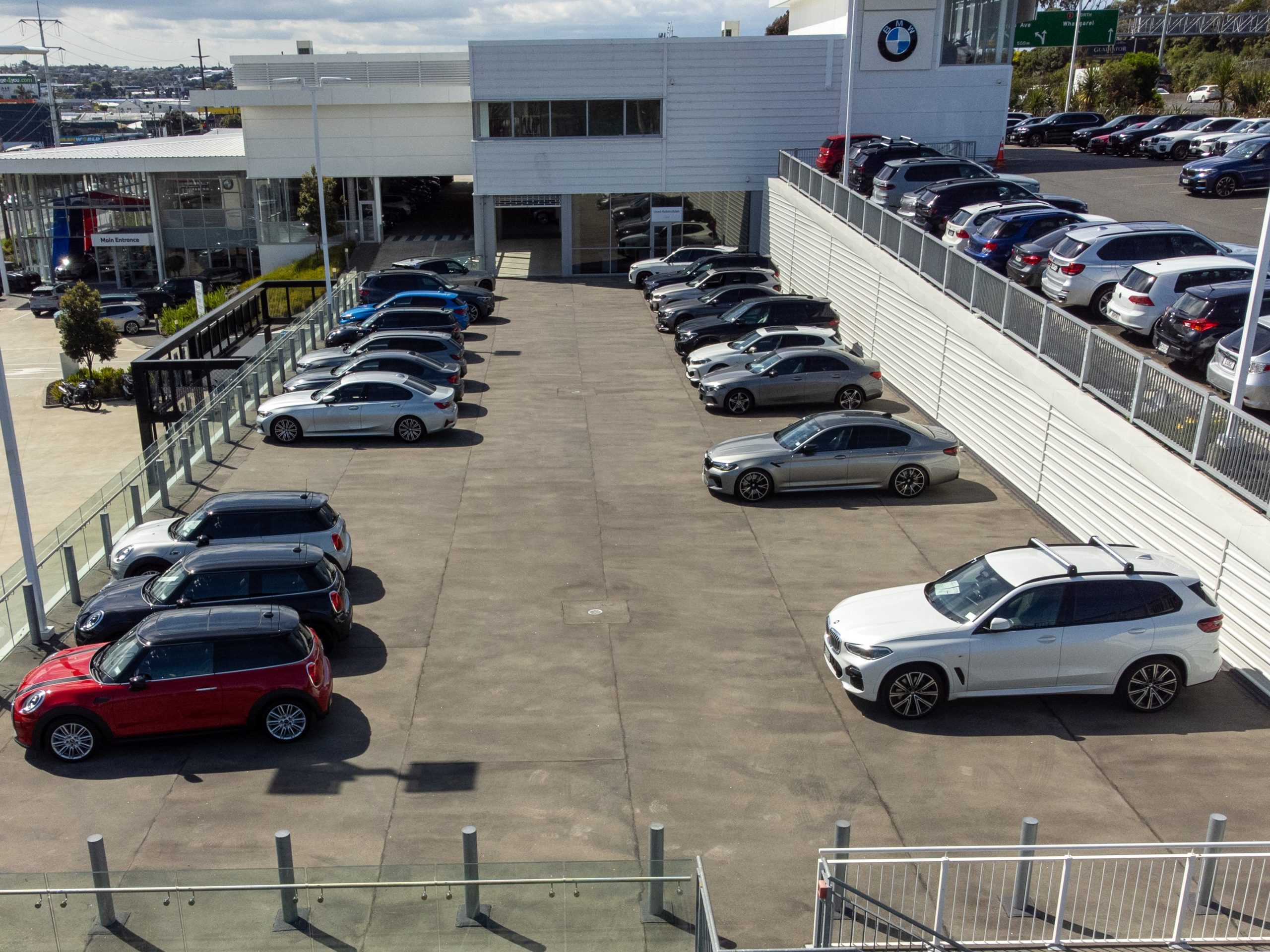 BMW Carpark with Neuchatel Mastic Asphalt carpark waterproofing system